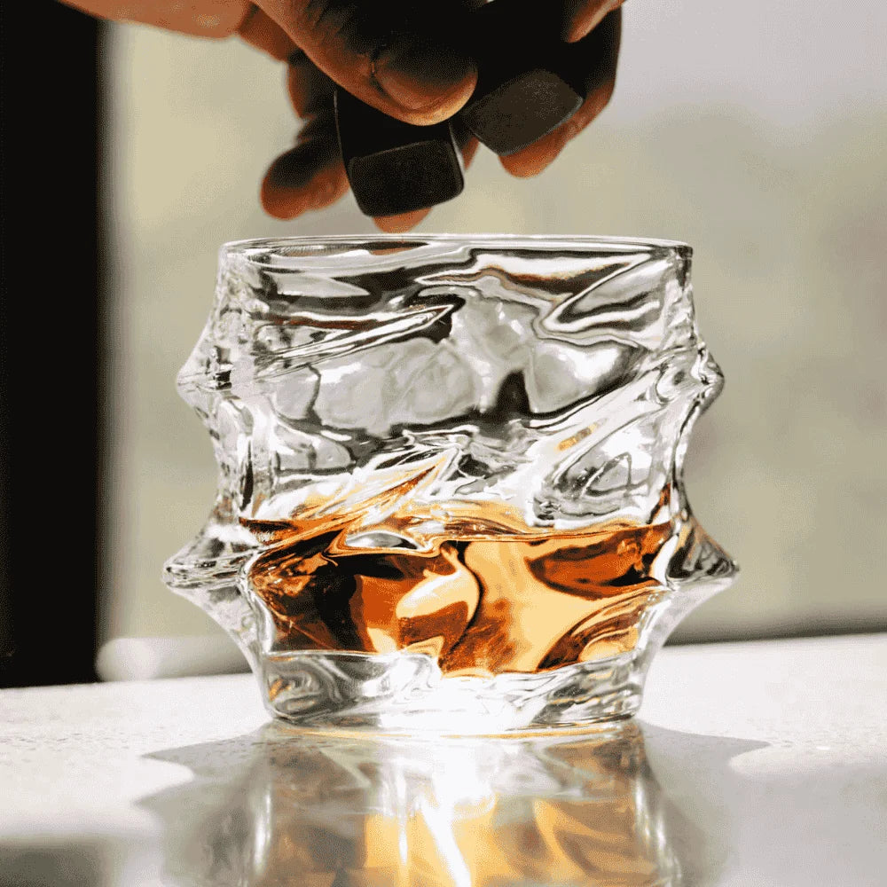 Asuka | Kristall-Whiskyglas mit Schwerem Boden | Elegantes Design für Genuss 0