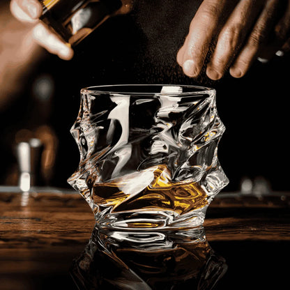 Asuka | Kristall-Whiskyglas mit Schwerem Boden | Elegantes Design für Genuss 1