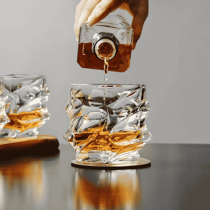 Asuka | Kristall-Whiskyglas mit Schwerem Boden | Elegantes Design für Genuss 3