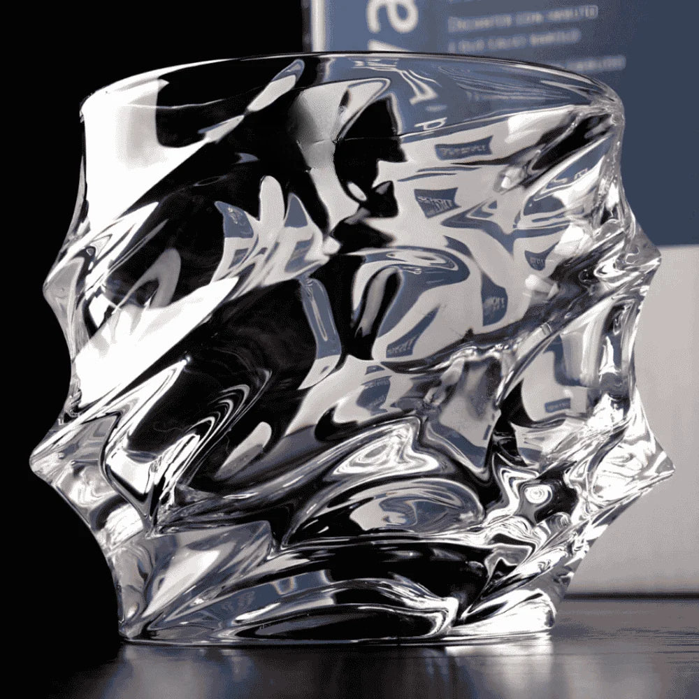 Asuka | Kristall-Whiskyglas mit Schwerem Boden | Elegantes Design für Genuss 5