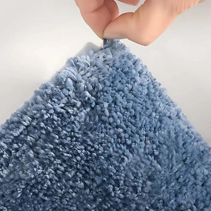 Badematte | Rutschfester Badezimmerteppich mit Schnelltrocknendem Design | Modernes Wellenmuster für Sicherheit und Stil 4
