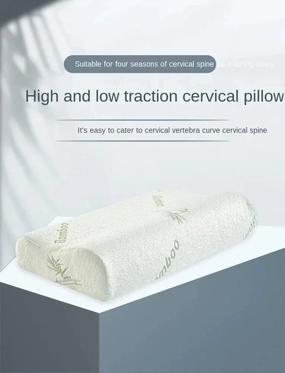 Bamboo Comfort | Seitenschläferkissen mit Orthopädischer Unterstützung | Atmungsaktives Nackenkissen für Gesunden Schlaf 6