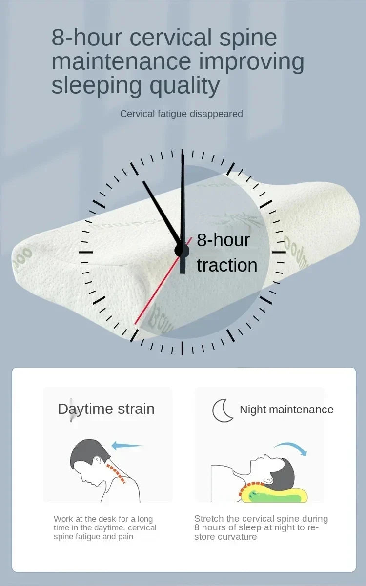 Bamboo Comfort | Seitenschläferkissen mit Orthopädischer Unterstützung | Atmungsaktives Nackenkissen für Gesunden Schlaf 8