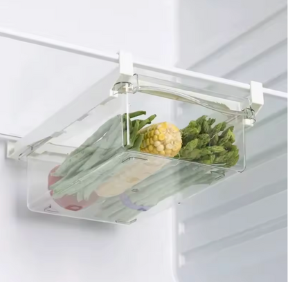 Kühlschrank Organizer Schubladenbox aus ABS & PET – Transparente Aufbewahrungsbox für Obst und Eier