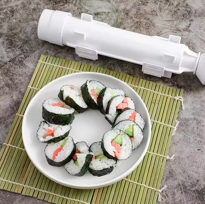 Sushi Roller Zylinderform – Manuelle Sushi Form für gerollten Reis und Füllungen