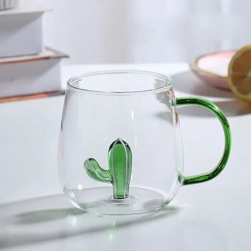 Eleganter Trinkbecher aus Borosilikatglas mit 3D-Tiermotiv | Hitzebeständig und Ergonomisch für Einzigartige Trinkerlebnisse 4