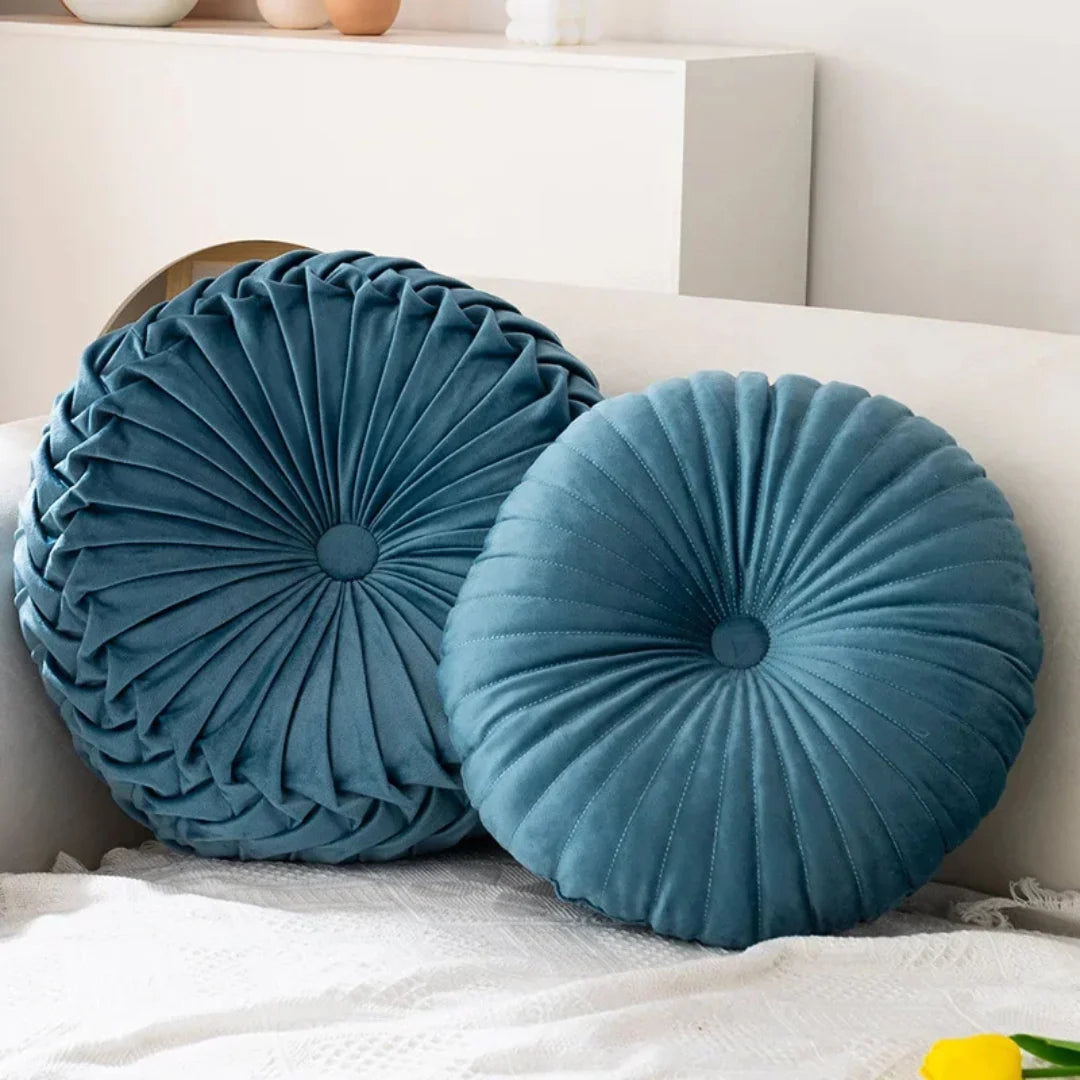 FluffyWheel | Rundes Dekokissen mit Weichem Material | Stilvolles Dekorationselement für Gemütlichkeit 3