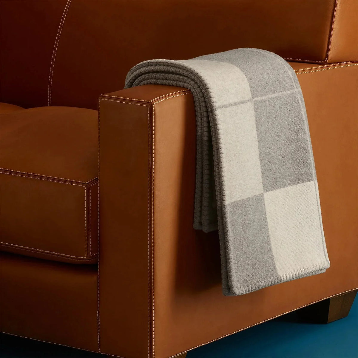 Luxuriöse Wolldecke mit Jacquard-Muster | Elegante Wärme für Ihr Zuhause 2