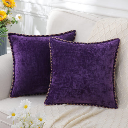 Luxuriöses Chenille-Zierkissen mit samtiger Textur | Vielseitige Farben und Größen für elegantes Wohnen 6