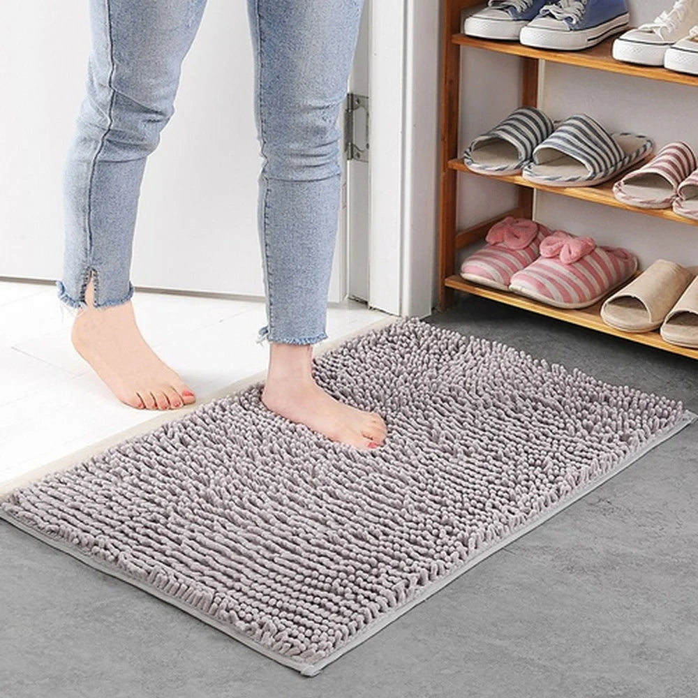 Mavi Soft | Ultra-saugfähige Badematte mit rutschfester Unterseite | Weiches Design für Komfort und Sicherheit 0