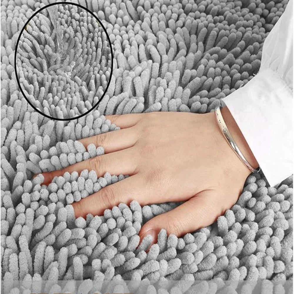 Mavi Soft | Ultra-saugfähige Badematte mit rutschfester Unterseite | Weiches Design für Komfort und Sicherheit 1
