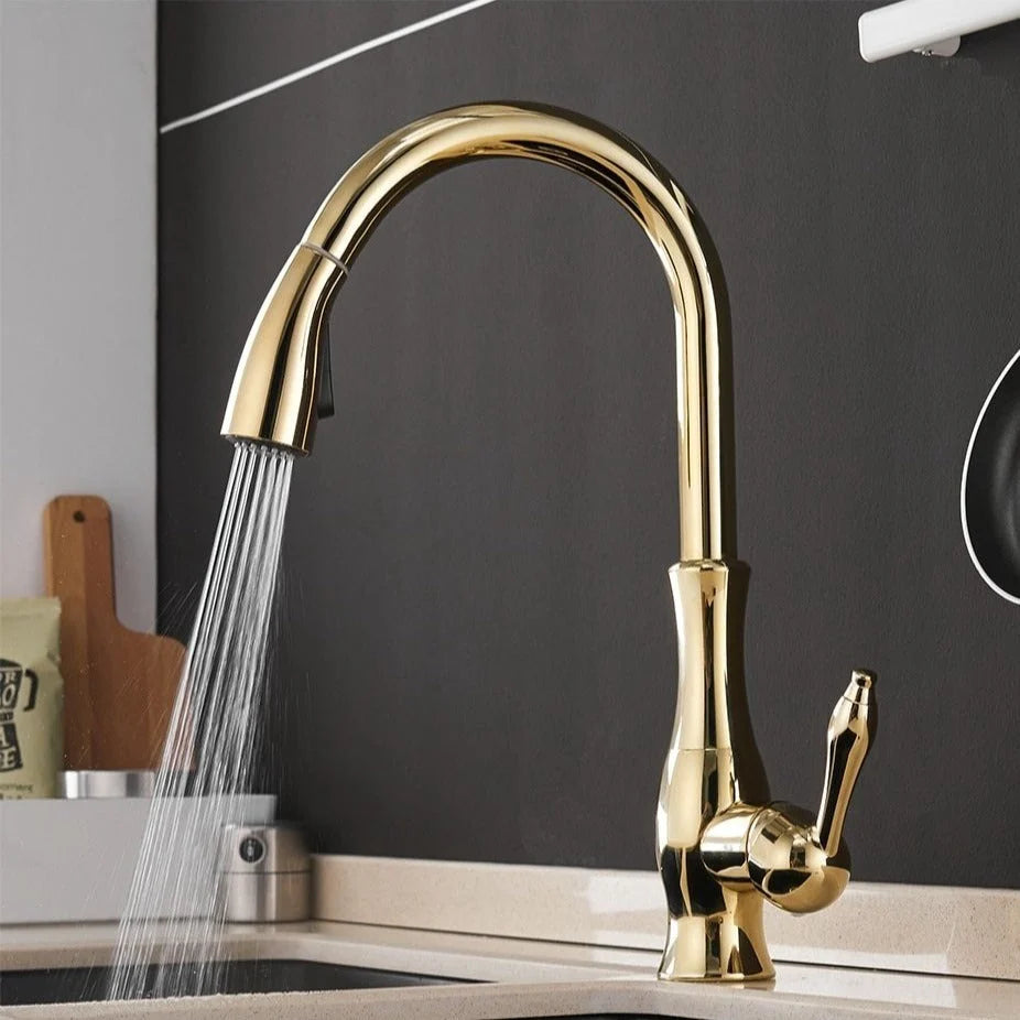 Moderne Küchenarmatur | Wasserhahn für Küche mit 360° Schwenkfunktion | Edelstahl Design für Flexible Nutzung 3