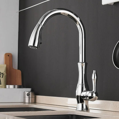 Moderne Küchenarmatur | Wasserhahn für Küche mit 360° Schwenkfunktion | Edelstahl Design für Flexible Nutzung 4