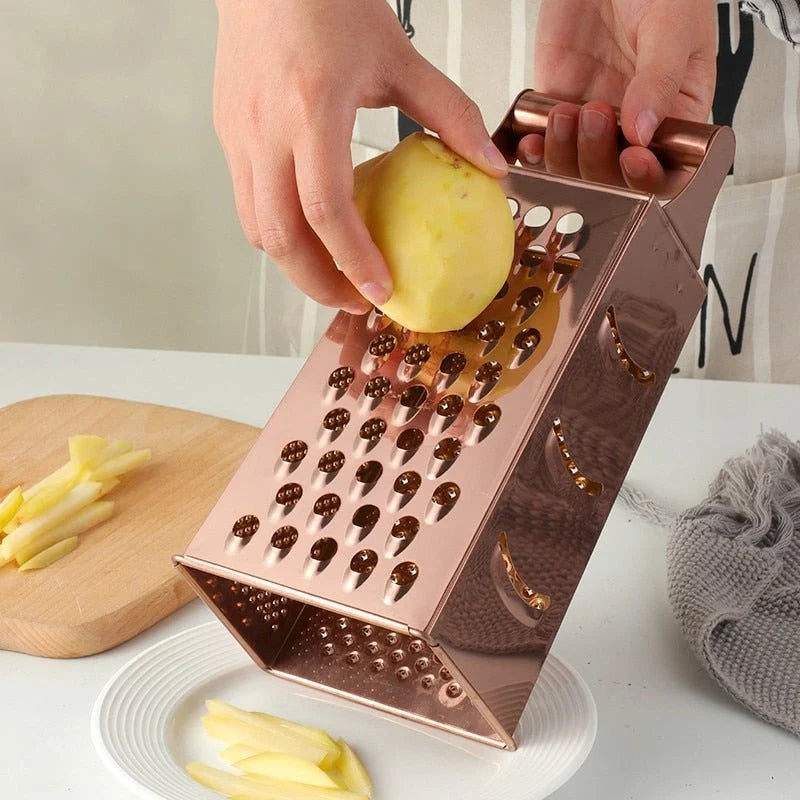 Virelle Maison | Edelstahl Handreibe mit Ergonomischem Griff | Kompakte Größe für Praktische Nutzung 5